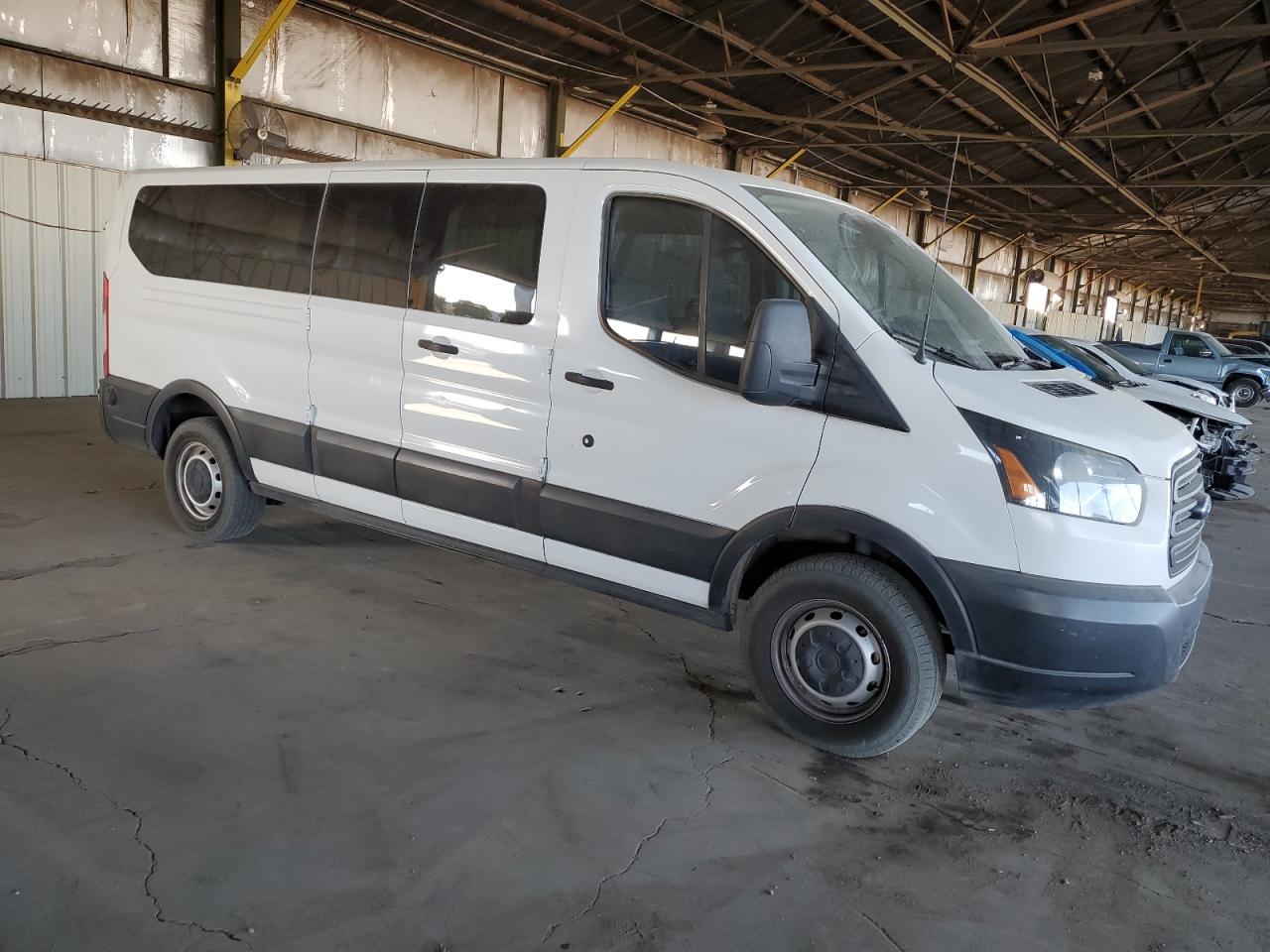 2019 Ford Transit VIN 1FBZX2ZM4KKA96425 Copart auction photo, side damage thumbnail 4