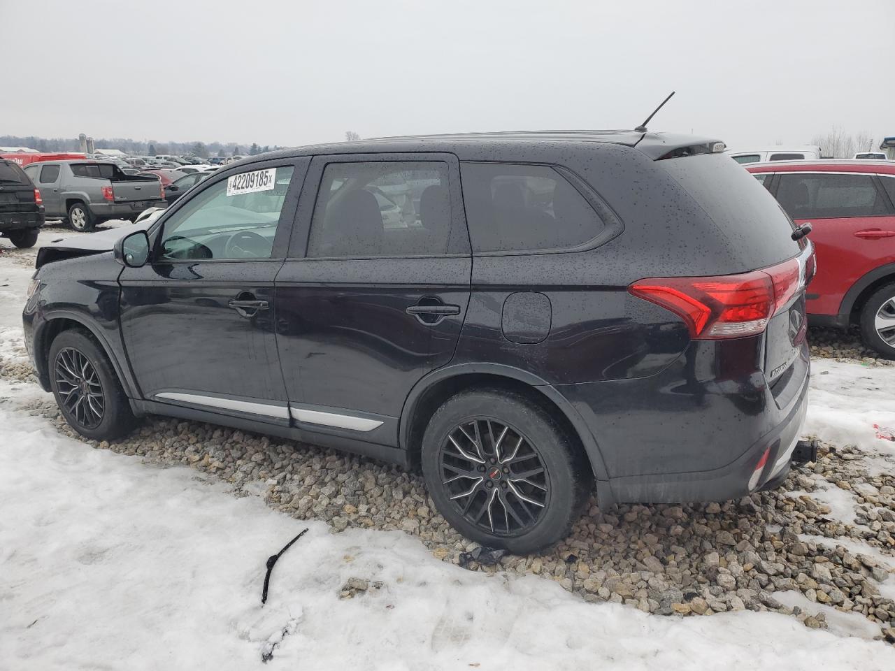2016 Mitsubishi Outlander VIN JA4AZ3A37GZ014594 Copart auction photo, front end damage thumbnail 2