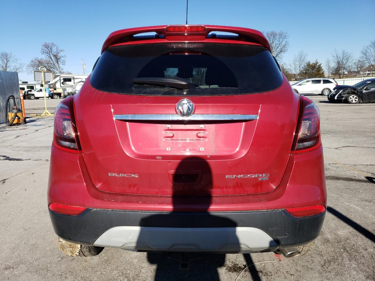 2017 Buick Encore VIN KL4CJ2SB0HB104678 Copart auction photo, front end damage thumbnail 6