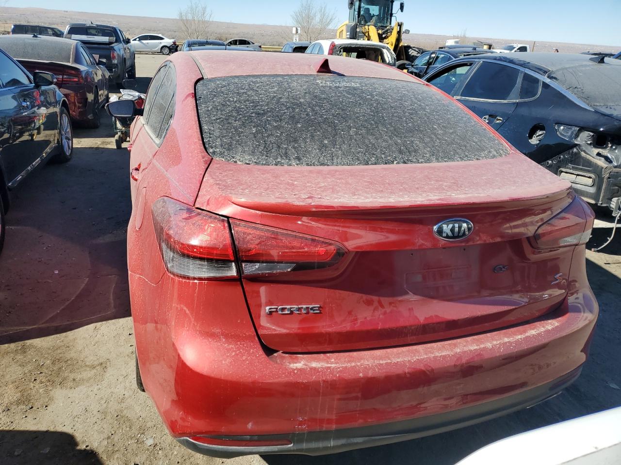2017 KIA Forte VIN 3KPFL4A70HE091150 Copart auction photo, front end damage thumbnail 6