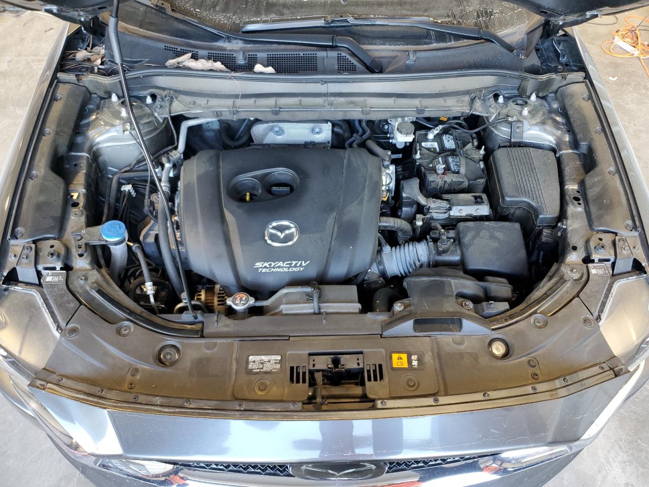 2019 Mazda CX-5 VIN JM3KFACM7K0691257 Copart auction photo, rear end damage thumbnail 12