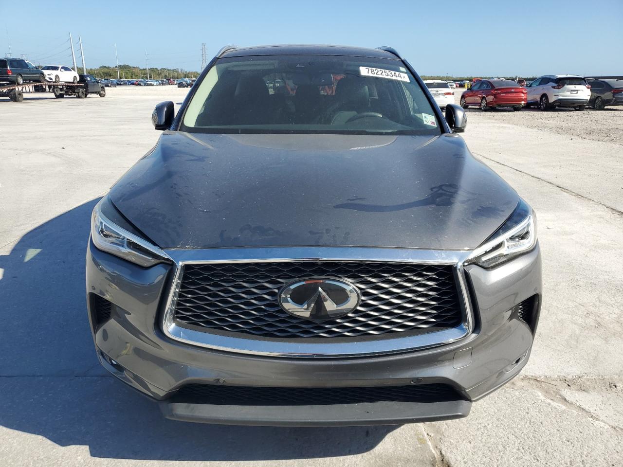 2019 Infiniti QX50 VIN 3PCAJ5M18KF121218 Copart auction photo, rear end damage thumbnail 5