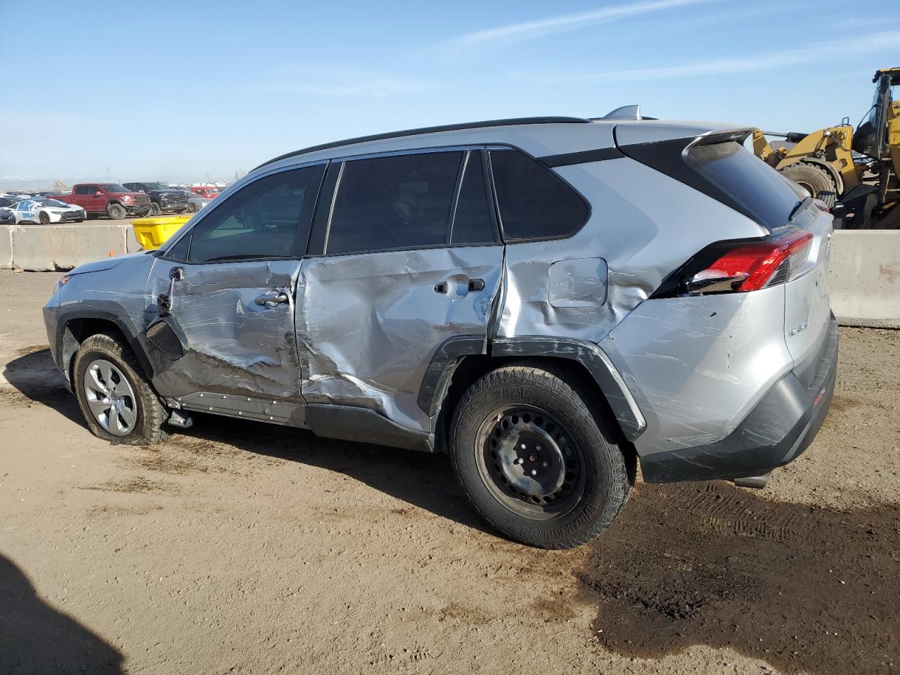 2019 Toyota RAV 4 VIN 2T3G1RFV5KW045226 Copart auction photo, side / hail damage thumbnail 2