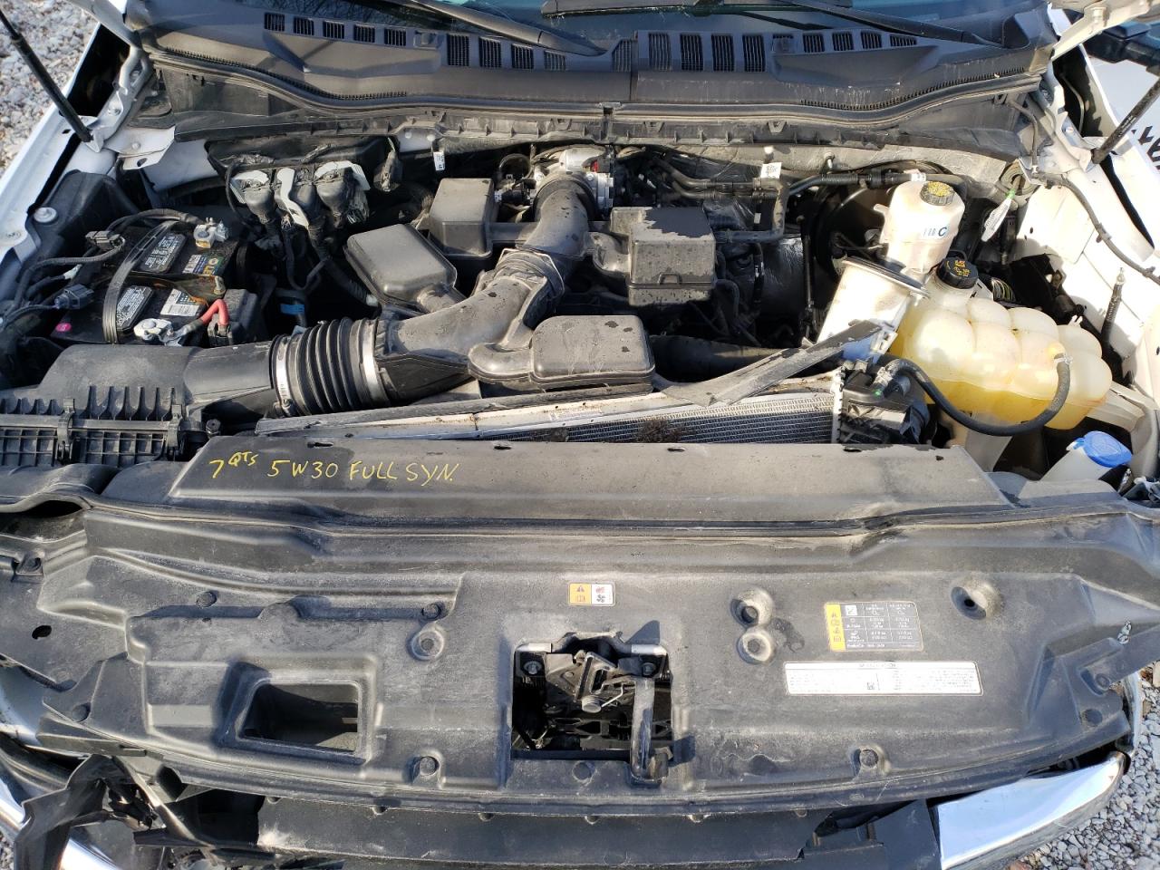 2022 Ford F250 VIN 1FT7W2A60NEC59187 Copart auction photo, front end / side damage thumbnail 11