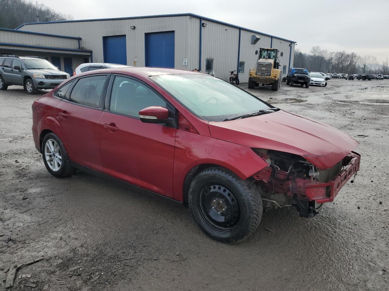 2017 Ford Focus VIN 1FADP3F23HL235032 Copart auction photo, front end damage thumbnail 4