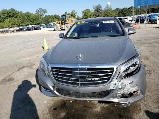 2015 Mercedes-Benz S-klasse VIN WDDUG8CBXFA156497 Copart auction photo, side / front end damage thumbnail 11