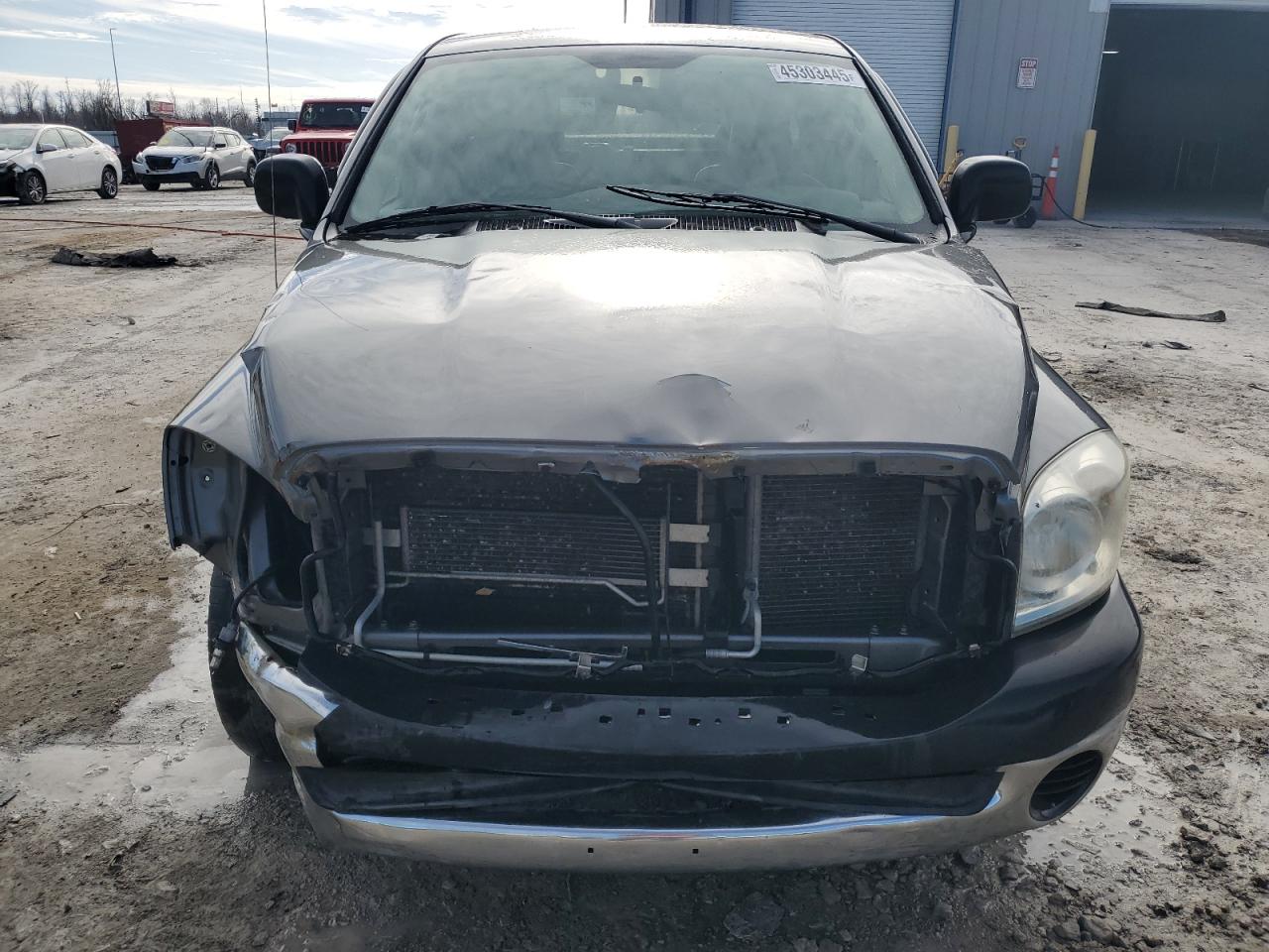 2008 Dodge RAM VIN 1D7HA18N08S515253 Copart auction photo, front end damage thumbnail 5