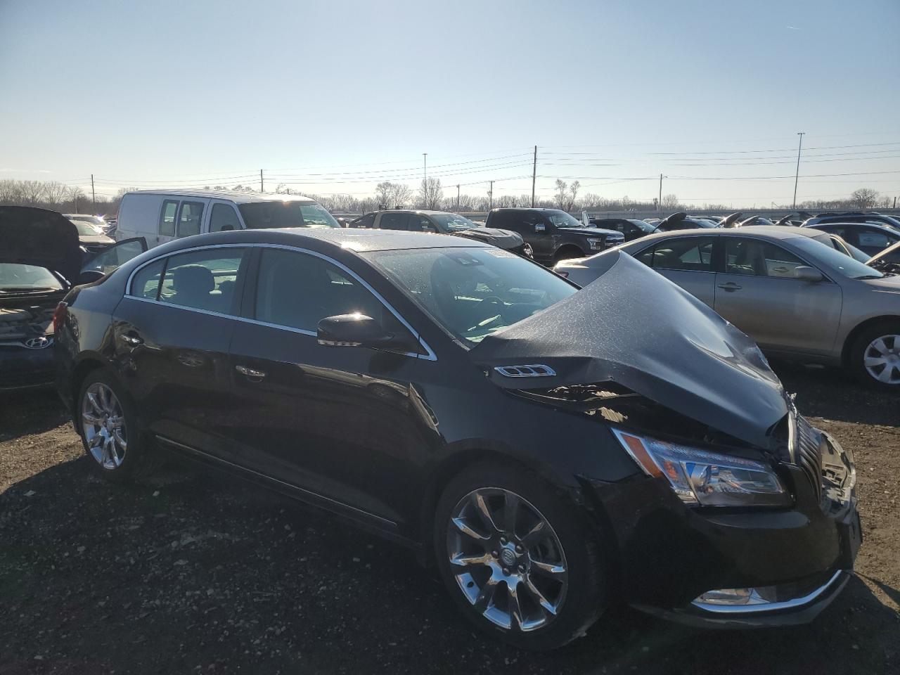 2015 Buick LaCrosse VIN 1G4GD5G3XFF121717 Copart auction photo, front end damage thumbnail 4