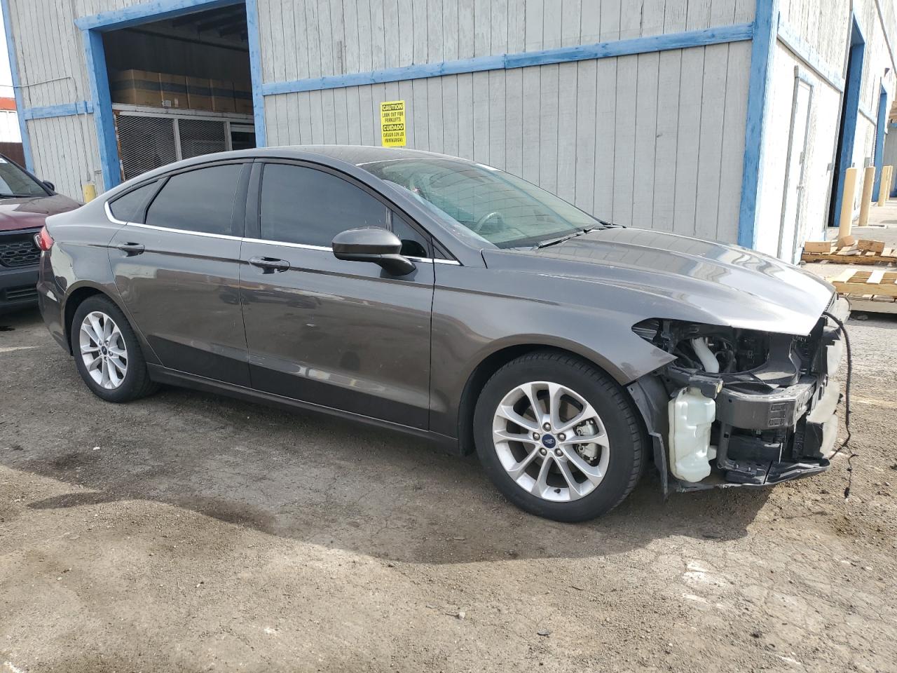 2020 Ford Fusion VIN 3FA6P0HD3LR127350 Copart auction photo, front end / rear end damage thumbnail 4