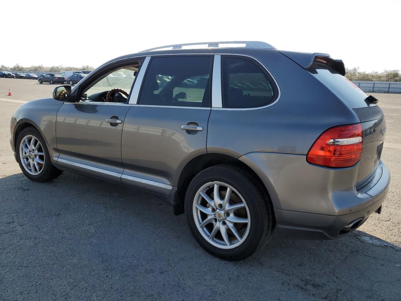 2008 Porsche Cayenne VIN WP1AB29P08LA31350 Copart auction photo, front end / side damage thumbnail 2