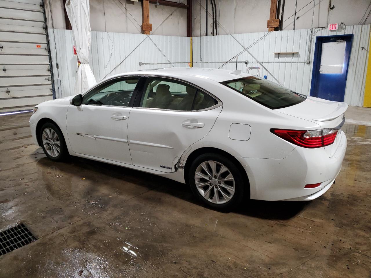 2015 Lexus ES VIN JTHBW1GG8F2082605 Copart auction photo, side damage thumbnail 2