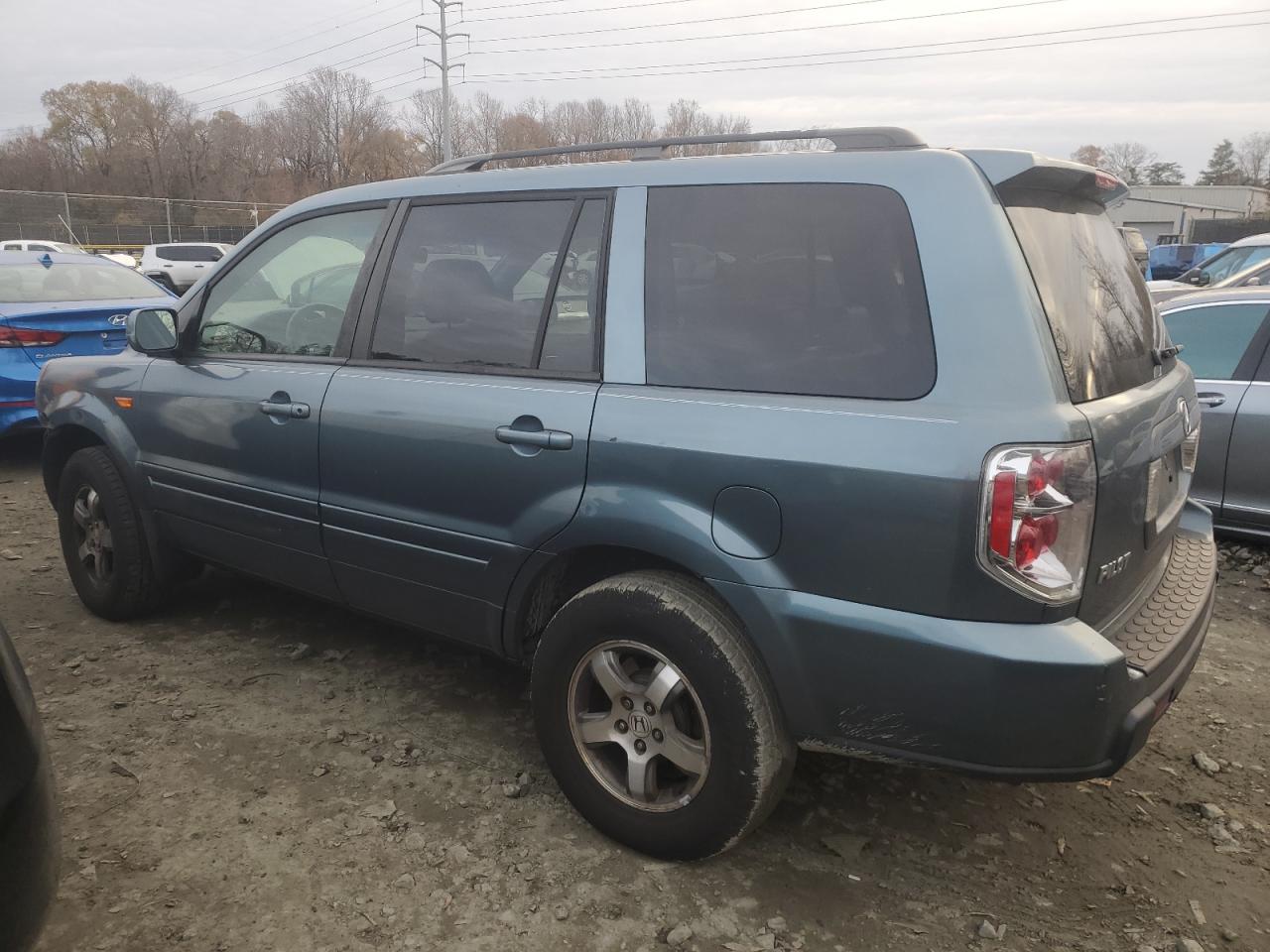 2007 Honda Pilot VIN 5FNYF18667B004260 Copart auction photo, front end damage thumbnail 2