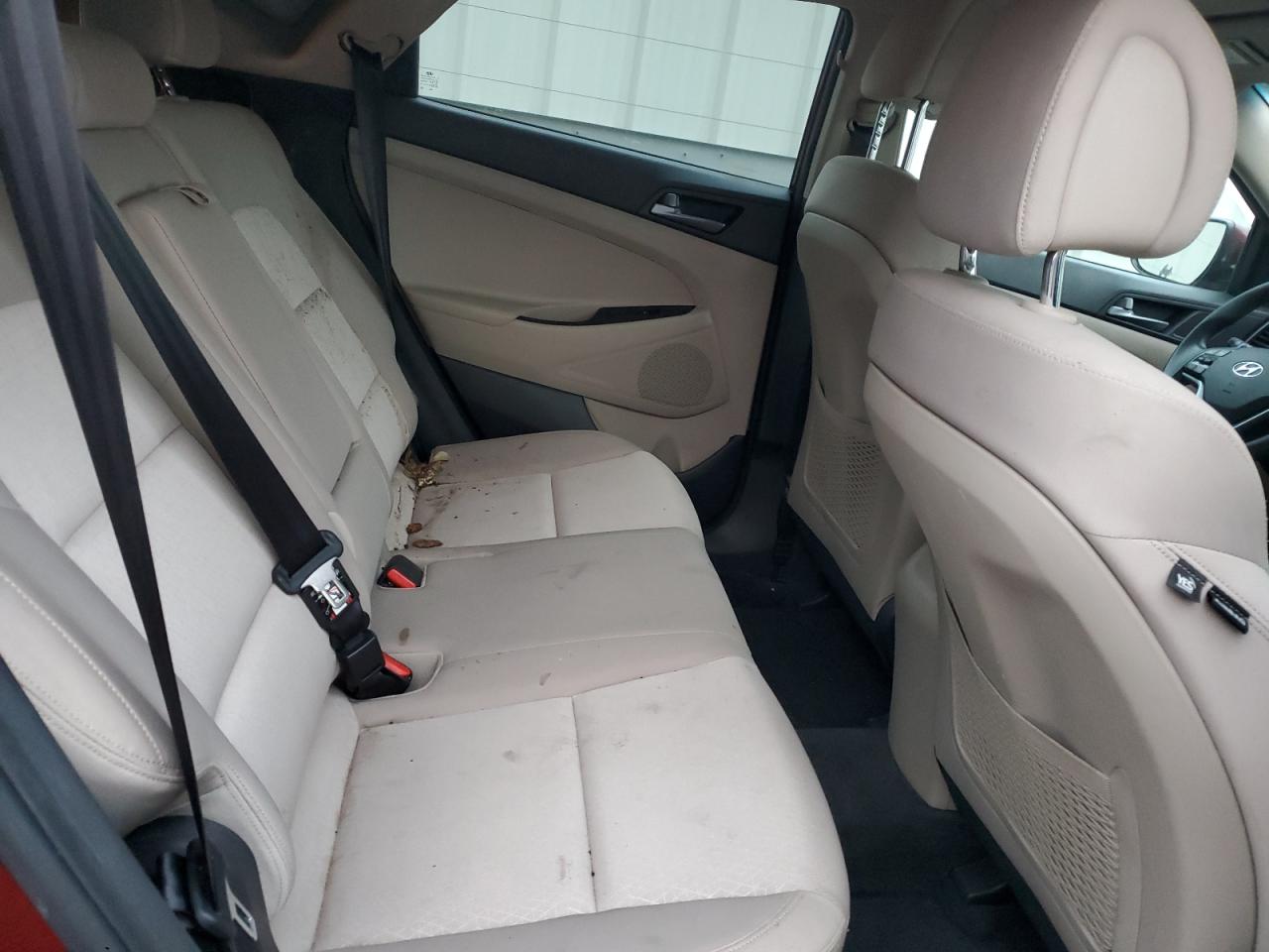 2016 Hyundai Tucson VIN KM8J23A47GU206688 Copart auction photo, top/roof damage thumbnail 11