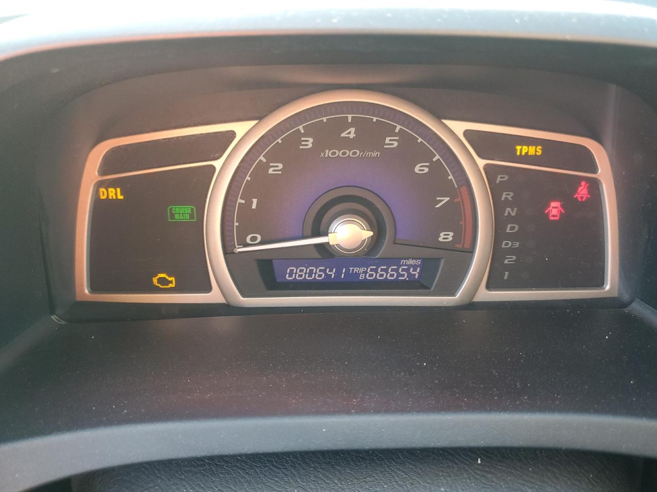 2008 Honda Civic VIN 2HGFA16538H522453 Copart auction photo, front end damage thumbnail 9