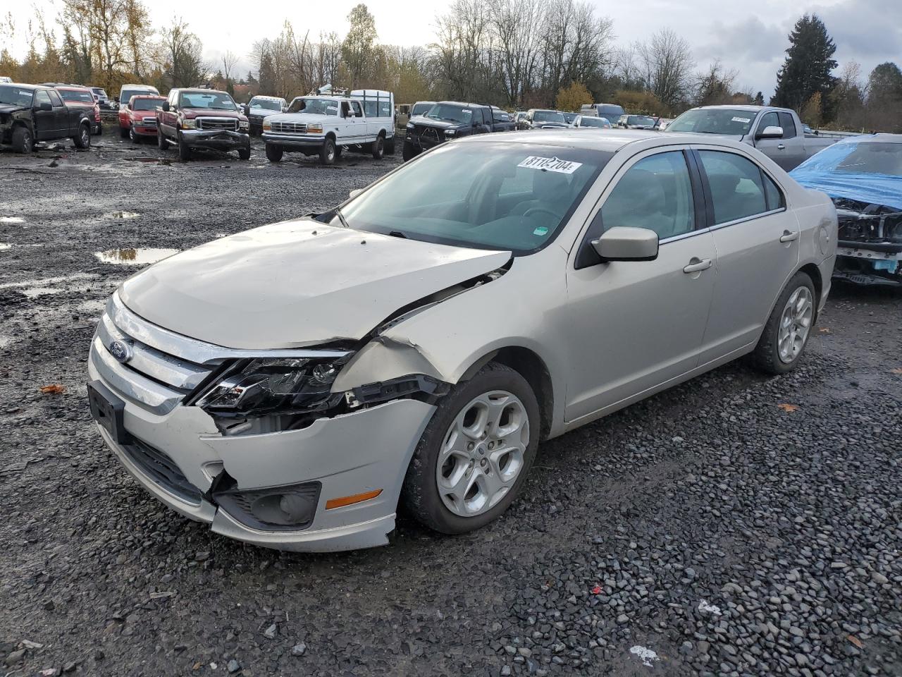 2010 Ford Fusion VIN 3FAHP0HA3AR372774