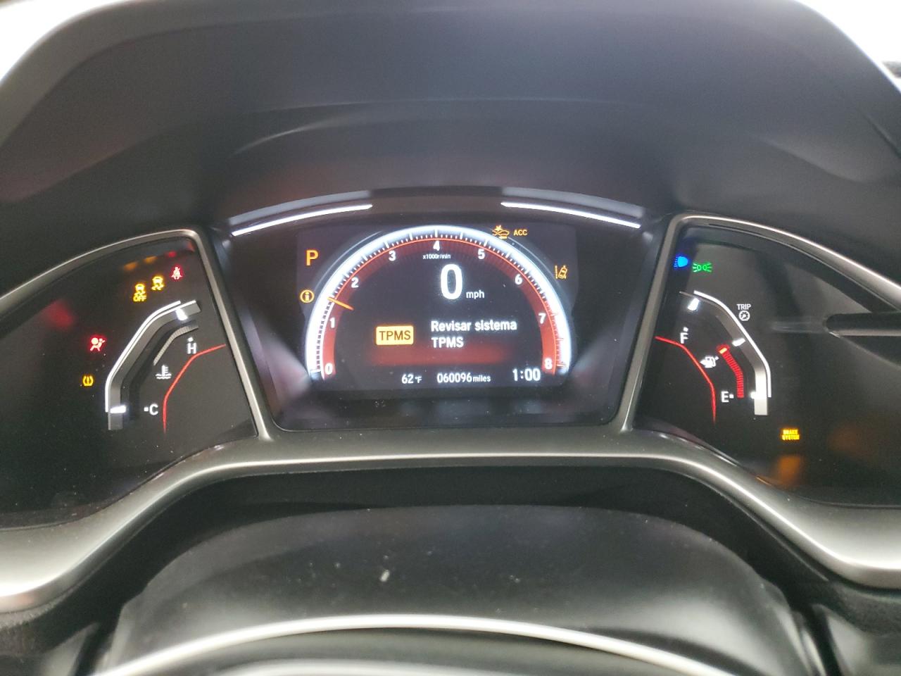 2019 Honda Civic VIN 2HGFC2F81KH545201 Copart auction photo, front end damage thumbnail 9