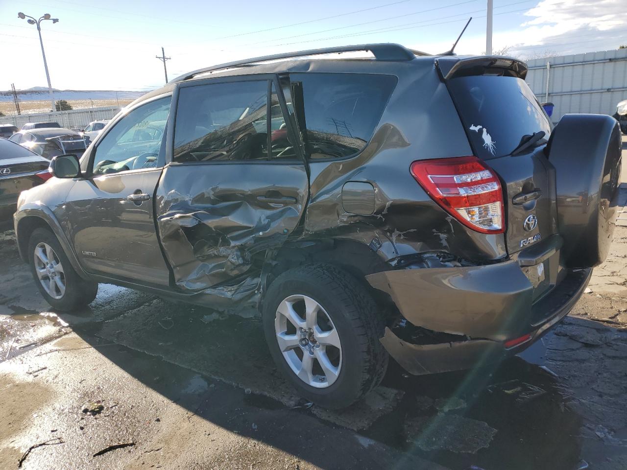 2012 Toyota RAV 4 VIN 2T3DK4DV4CW082081 Copart auction photo, side damage thumbnail 2