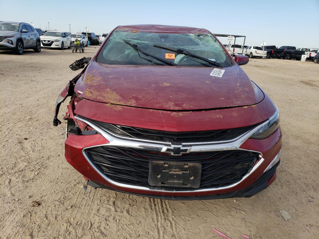 2021 Chevrolet Malibu VIN 1G1ZG5ST1MF036329 Copart auction photo, rollover / all over damage thumbnail 5