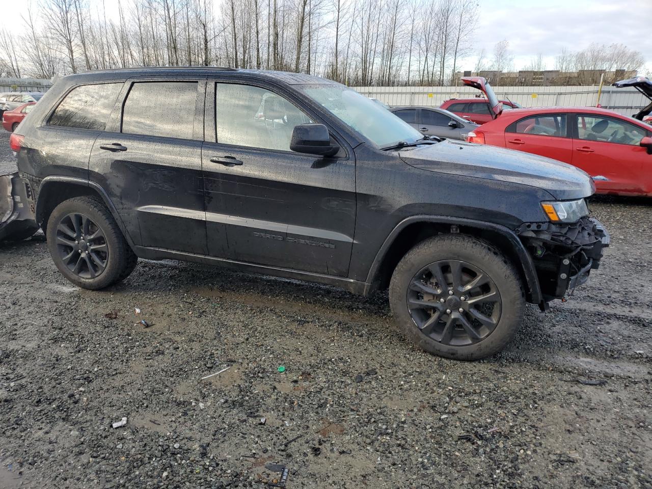 2018 Jeep Grand Cherokee VIN 1C4RJFAG0JC222931 Copart auction photo, all over damage thumbnail 4