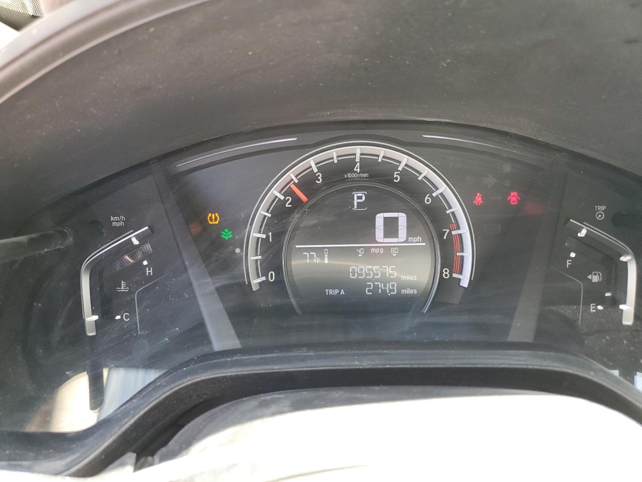 2017 Honda CR-V VIN 5J6RW5H35HL003496 Copart auction photo, hail damage thumbnail 9