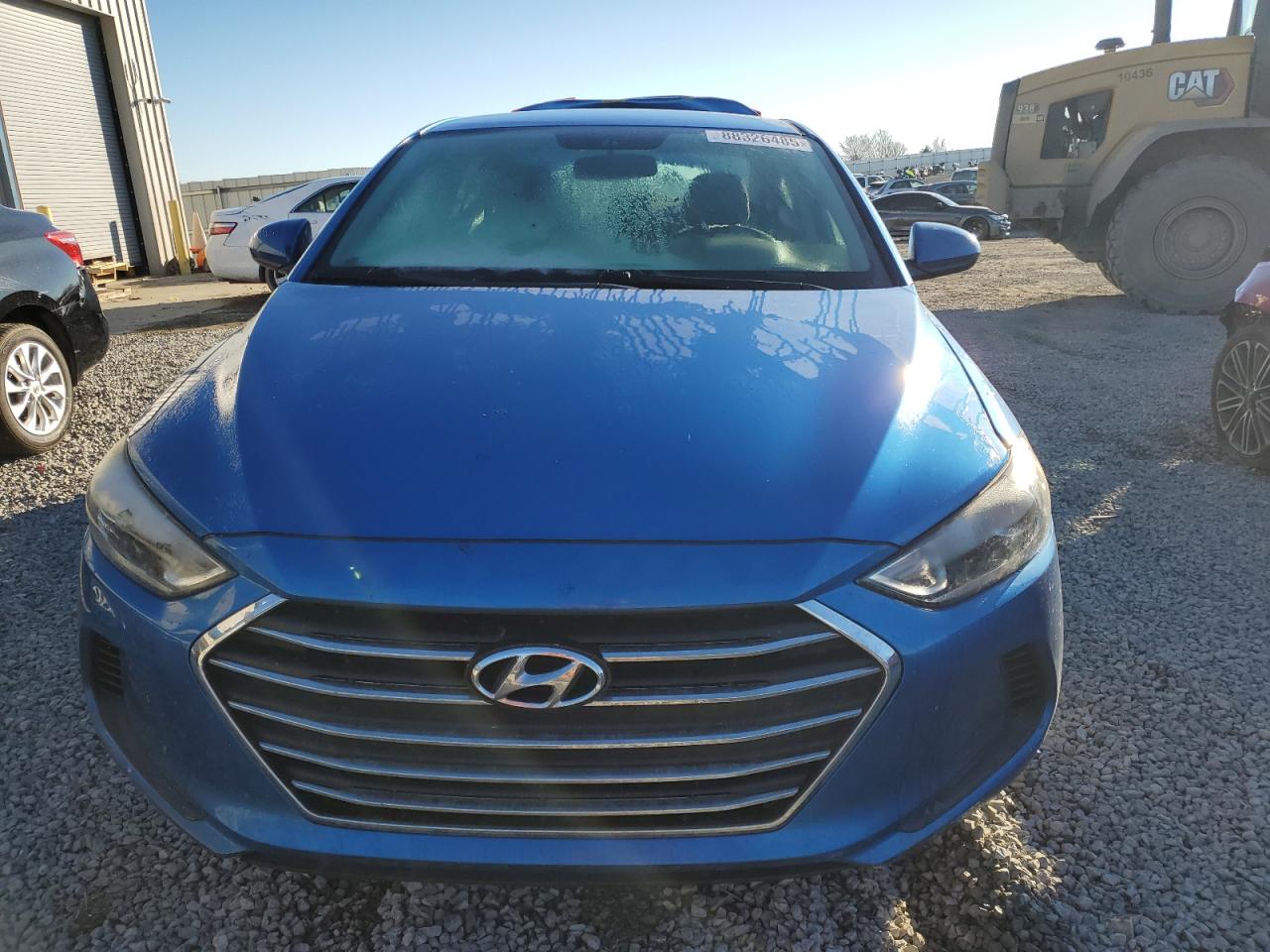 2017 Hyundai Elantra VIN 5NPD74LF4HH141883 Copart auction photo, rear end damage thumbnail 5