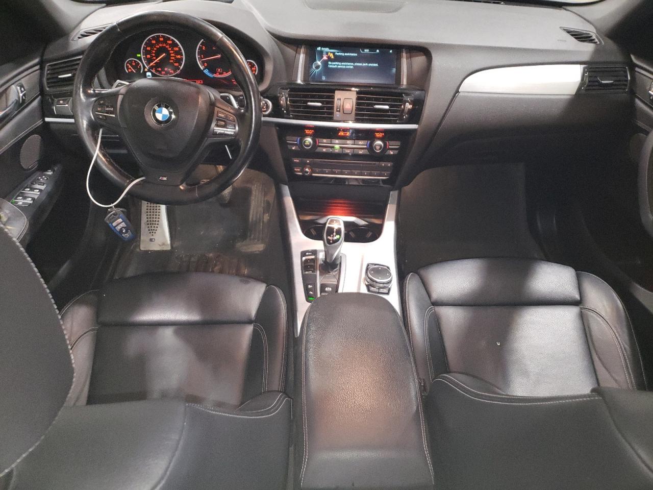 2015 BMW X3 VIN 5UXWX7C5XF0K34126 Copart auction photo, rear end damage thumbnail 8