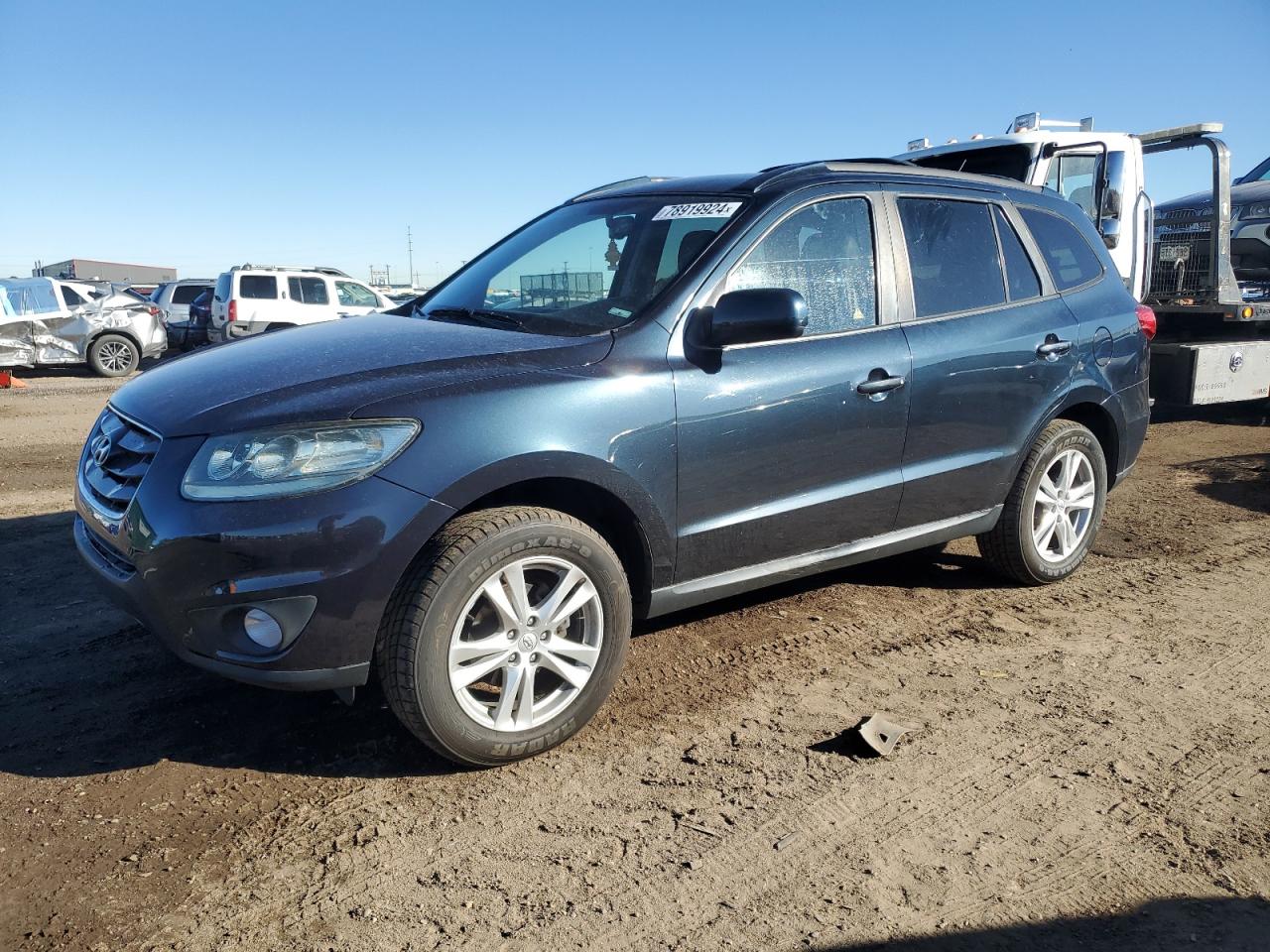2010 Hyundai Santa Fe VIN 5NMSHDAG0AH345051