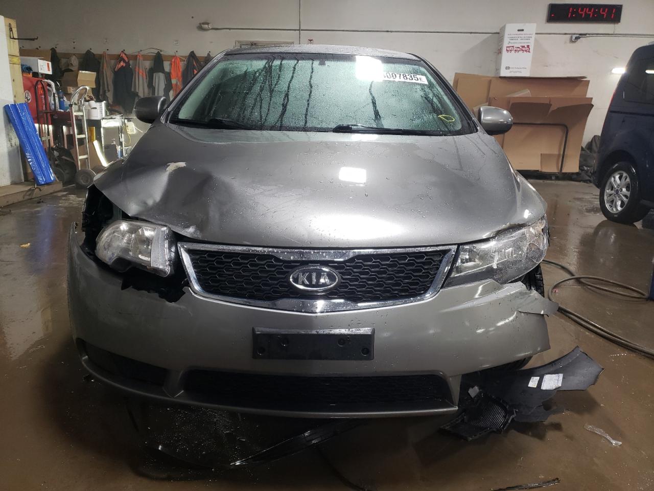 2012 KIA Forte VIN KNAFU4A27C5483027 Copart auction photo, front end / side damage thumbnail 5
