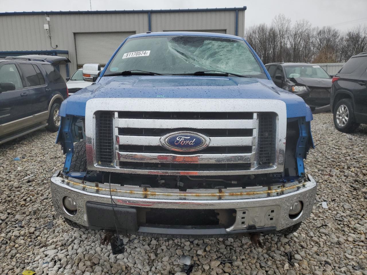 2010 Ford F-150 VIN 1FTFX1EV6AFD86065 Copart auction photo, front end / top/roof damage thumbnail 5