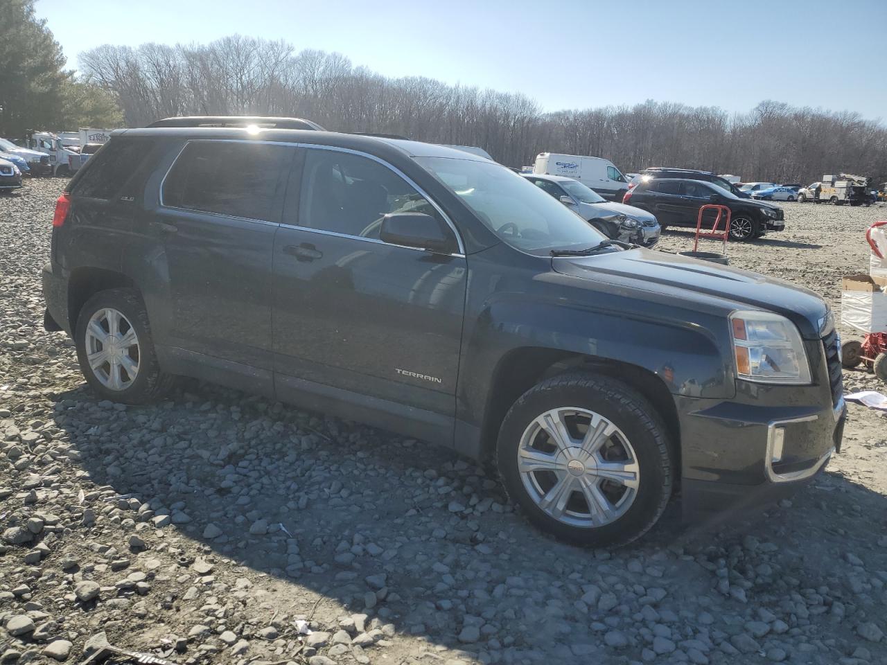 2017 GMC Terrain VIN 2GKFLTEK5H6162517 Copart auction photo, rear end damage thumbnail 4