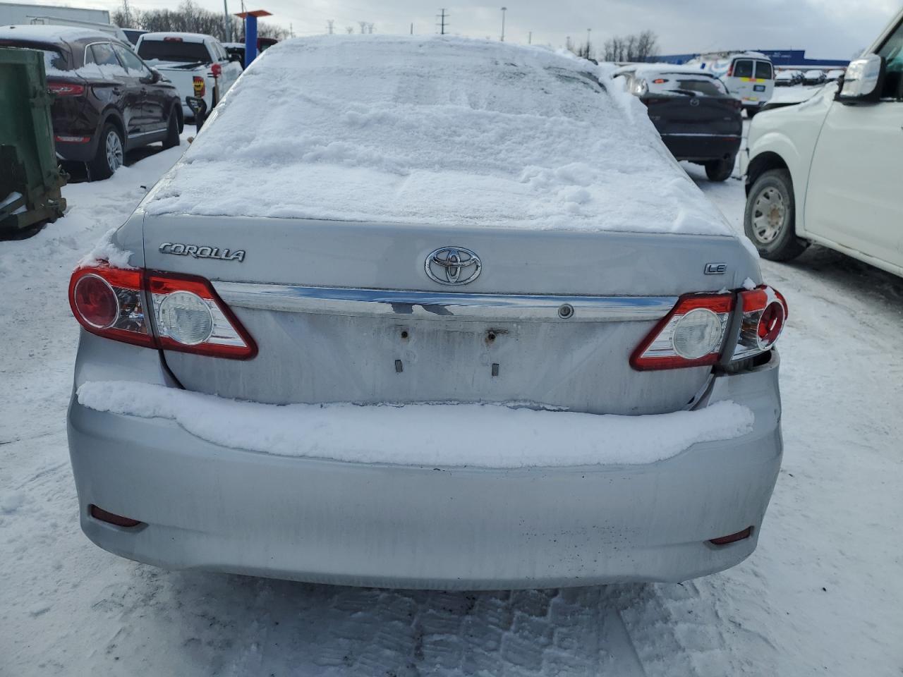 2011 Toyota Corolla VIN 2T1BU4EE0BC734798 Copart auction photo, all over damage thumbnail 6