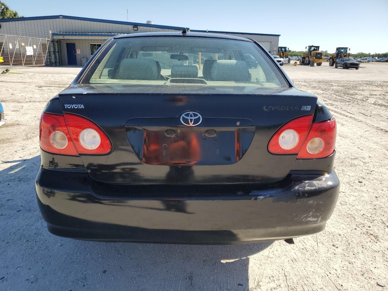 2005 Toyota Corolla VIN 2T1BR32E45C429261 Copart auction photo, rear end / minor dent/scratches damage thumbnail 6