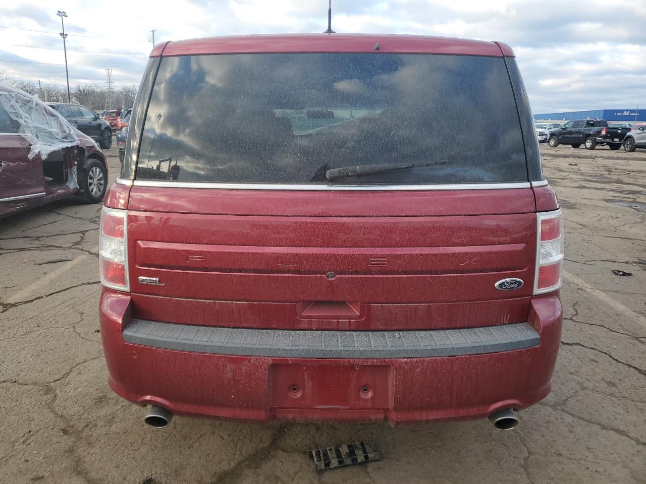 2016 Ford Flex VIN 2FMGK5C81GBA09947 Copart auction photo, front end damage thumbnail 6