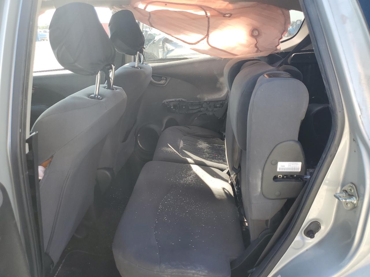2012 Honda Fit VIN JHMGE8H37CS006009 Copart auction photo, side / front end damage thumbnail 9