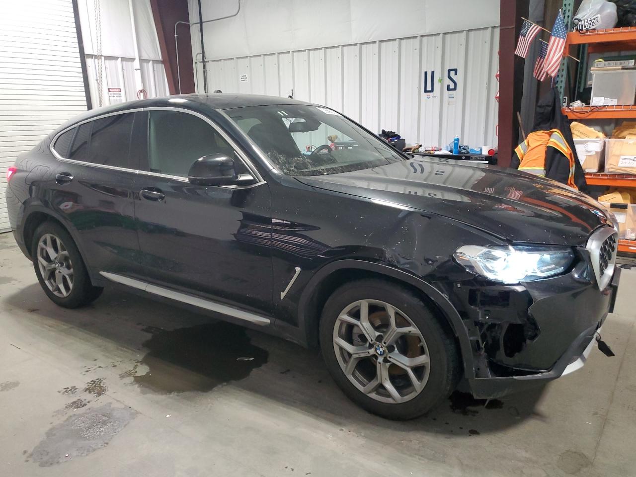 2024 BMW X4 VIN 5UX33DT00R9W67584 Copart auction photo, front end damage thumbnail 4