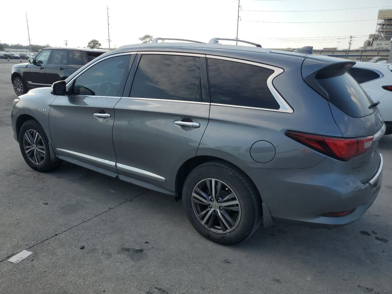 2017 Infiniti QX60 VIN 5N1DL0MN5HC544059 Copart auction photo, top/roof damage thumbnail 2