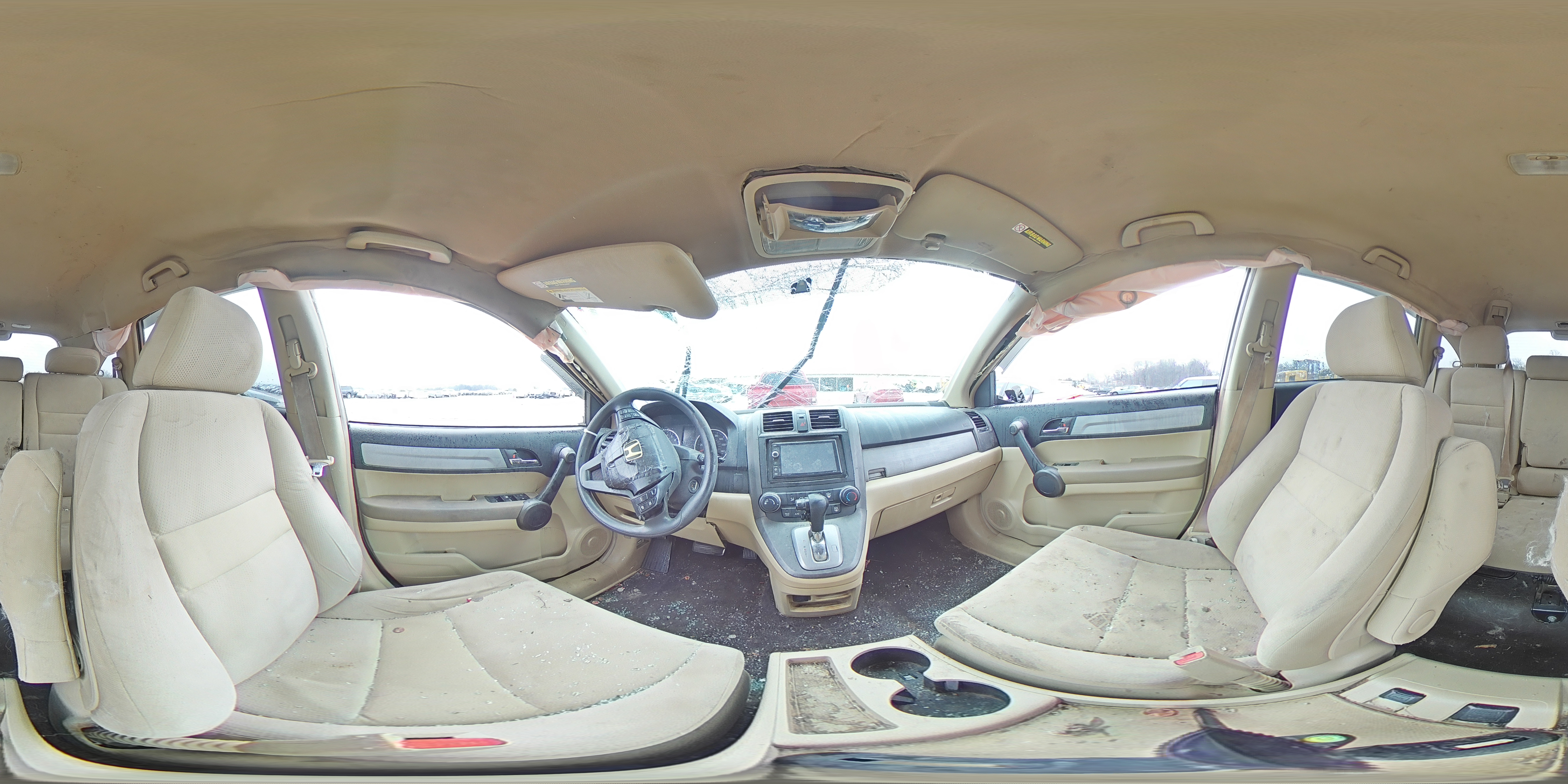 2011 Honda CR-V VIN 5J6RE4H42BL067587 Copart auction photo, all over damage thumbnail 14