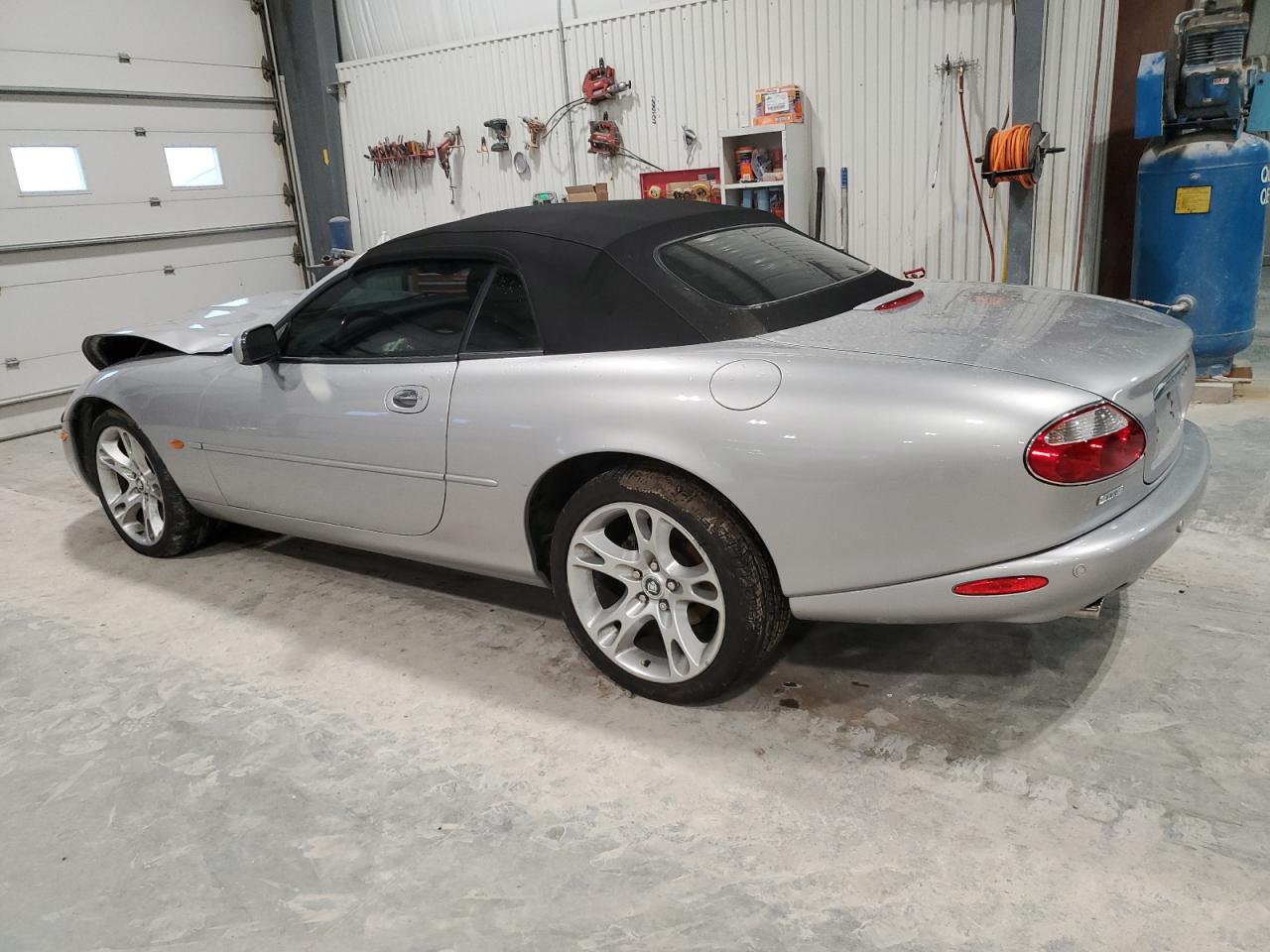 2003 Jaguar XK VIN SAJDA42CX32A33825 Copart auction photo, front end / side damage thumbnail 2