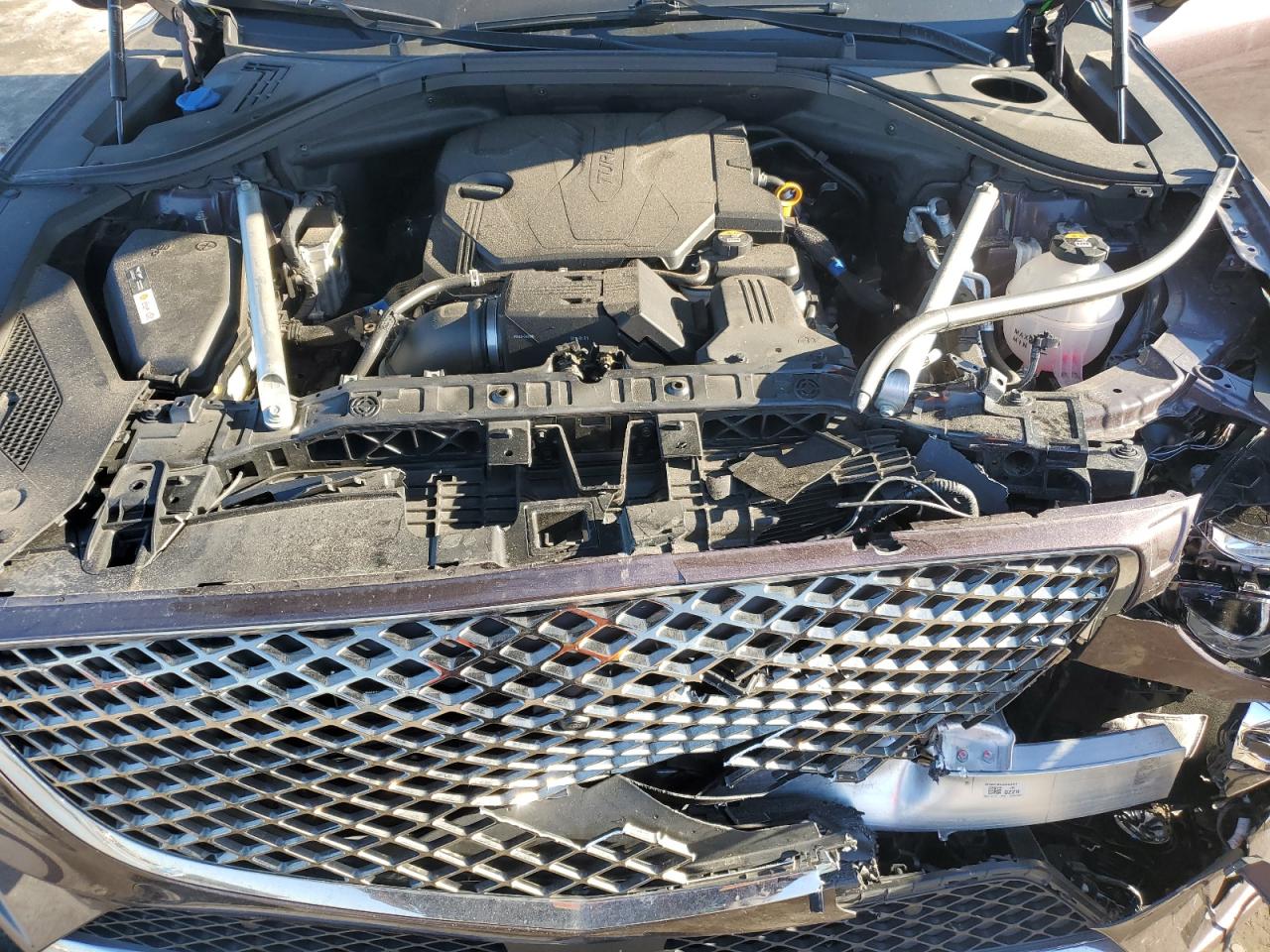 2023 Genesis Gv70 VIN KMUMADTB4PU122878 Copart auction photo, front end damage thumbnail 13