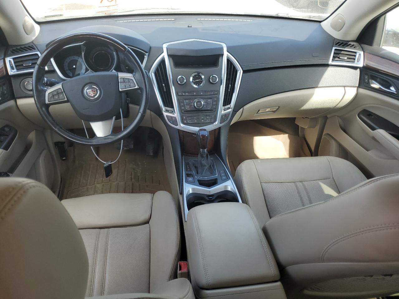 2012 Cadillac SRX VIN 3GYFNBE36CS656611 Copart auction photo, rear end damage thumbnail 8