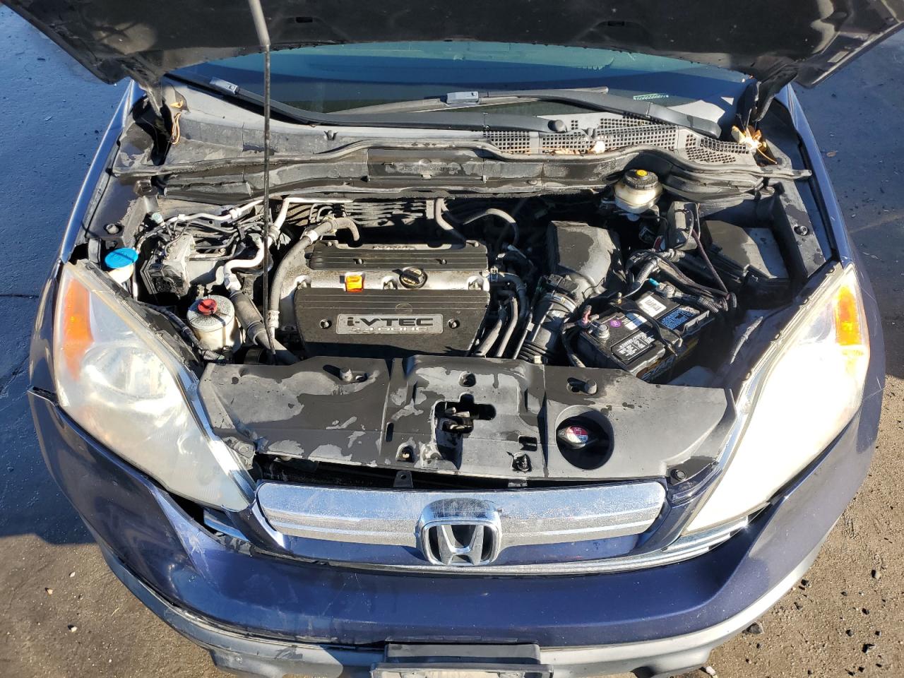 2007 Honda CR-V VIN JHLRE485X7C011387 Copart auction photo, front end / side damage thumbnail 12