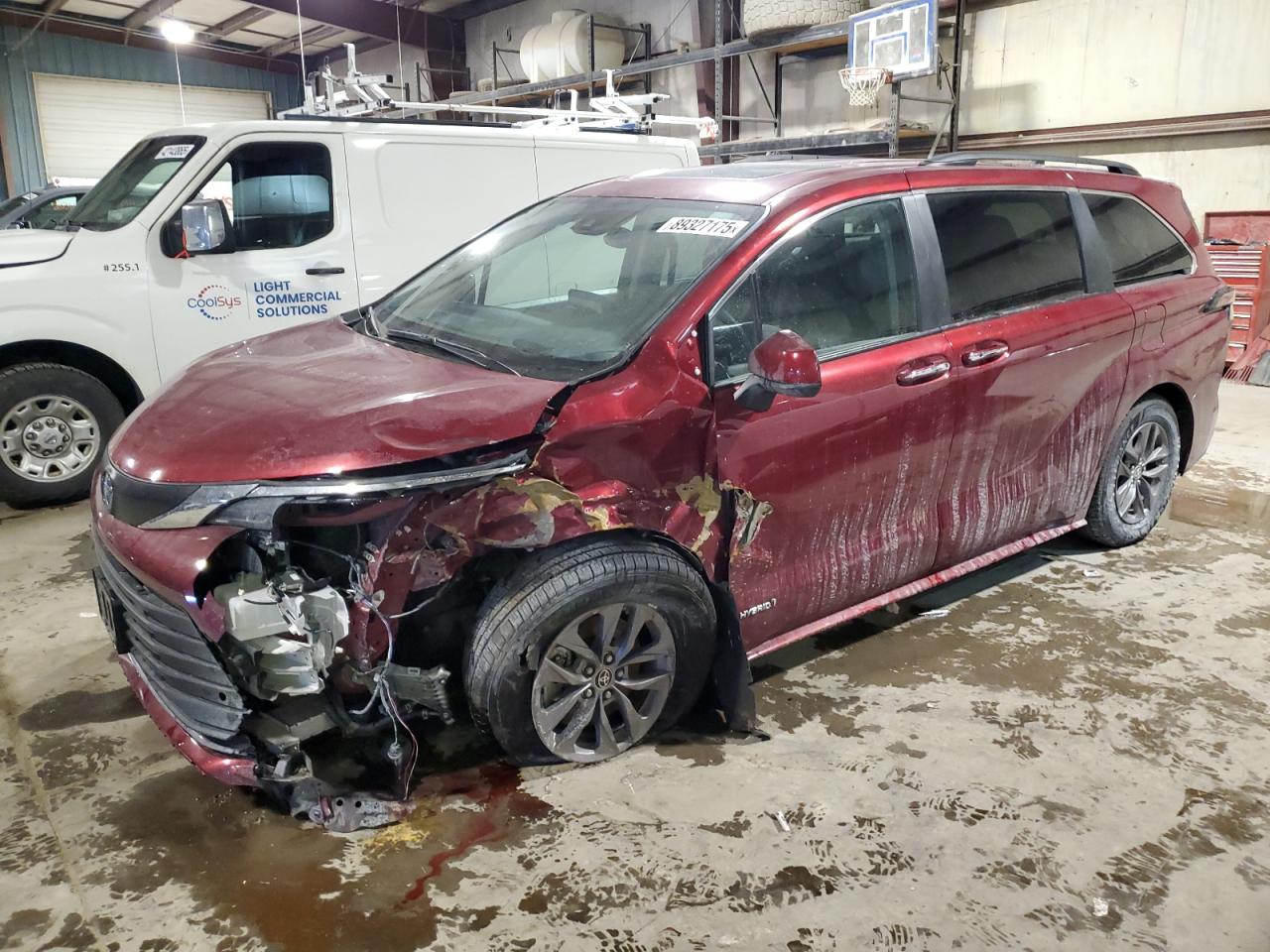2021 Toyota Sienna VIN 5TDYRKEC2MS068553