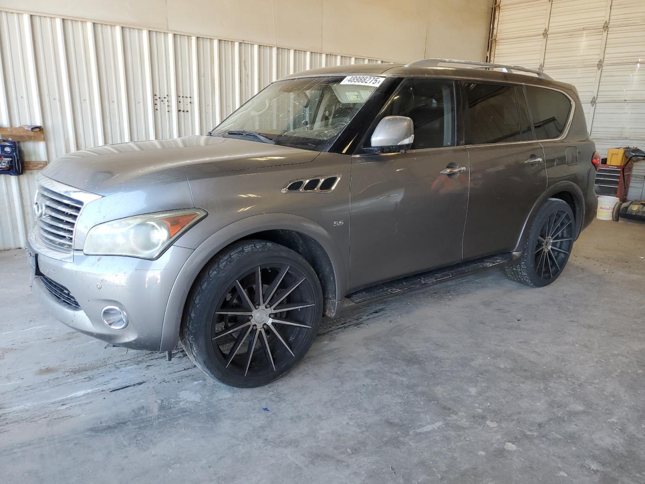 2014 Infiniti QX80 VIN JN8AZ2NF8E9553831 - Copart auction photo