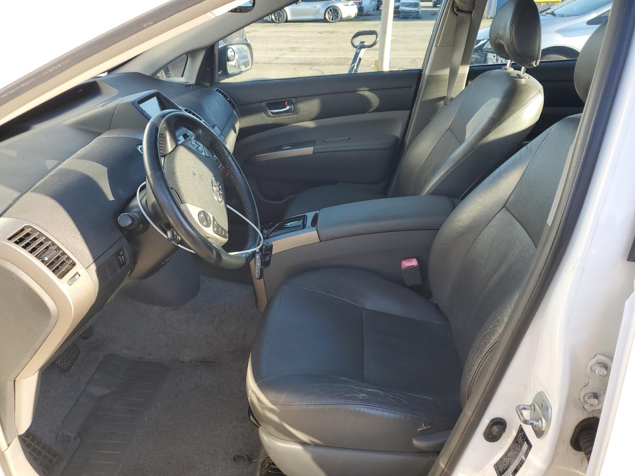 2008 Toyota Prius VIN JTDKB20U283390319 Copart auction photo, side damage thumbnail 7