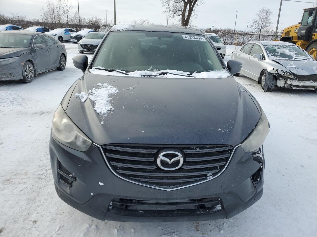 2016 Mazda CX-5 VIN JM3KE2BE4G0829900 Copart auction photo, front end / rear end damage thumbnail 5