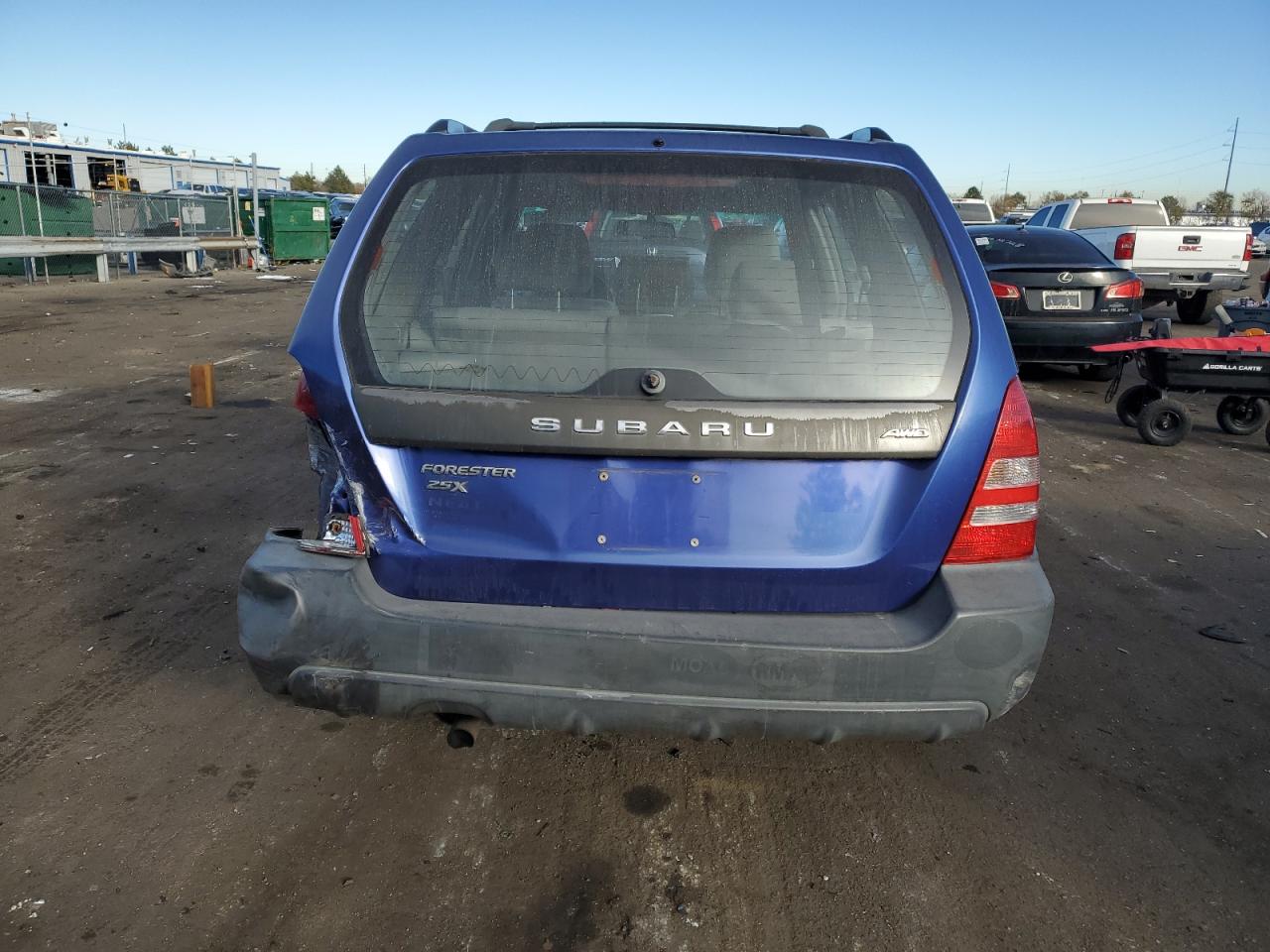 2004 Subaru Forester VIN JF1SG63694H705254 Copart auction photo, all over / hail damage thumbnail 6