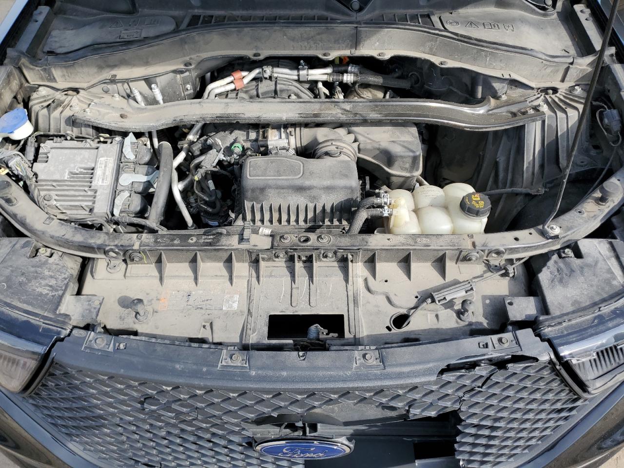 2021 Ford Explorer VIN 1FM5K8AB3MGA18774 Copart auction photo, front end damage thumbnail 12