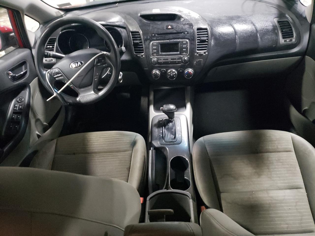 2015 KIA Forte VIN KNAFX4A61F5415076 Copart auction photo, side damage thumbnail 8