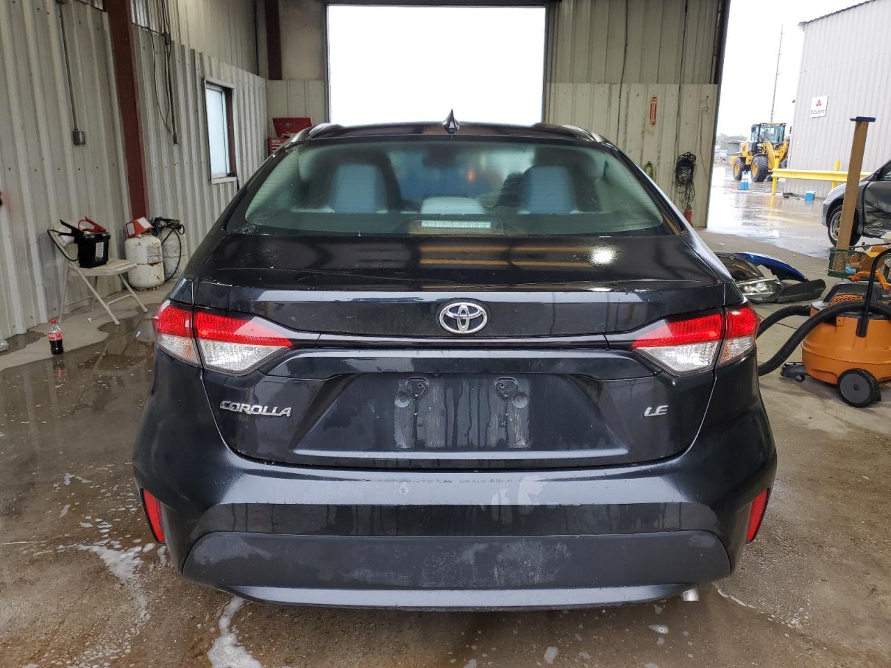 2022 Toyota Corolla VIN 5YFEPMAE9NP359721 Copart auction photo, side damage thumbnail 6