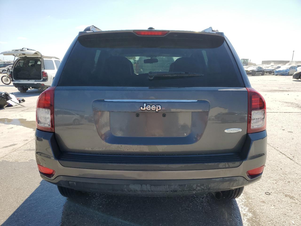 2017 Jeep Compass VIN 1C4NJCEA9HD116887 Copart auction photo, rollover damage thumbnail 6